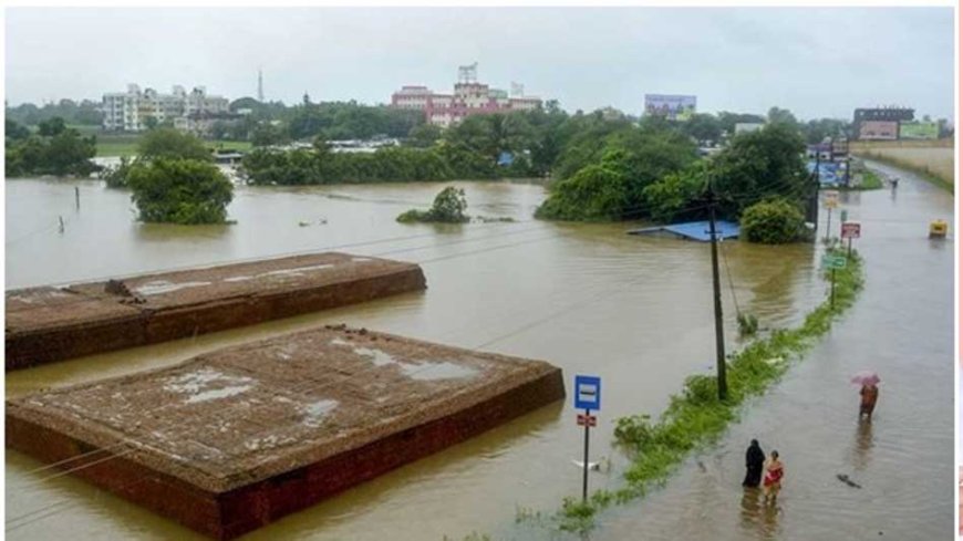 कोल्हापुर जिले में बाढ़ की स्थिति गंभीर, 34 लोग बचाए गए, सात हजार लोग स्थानांतरित