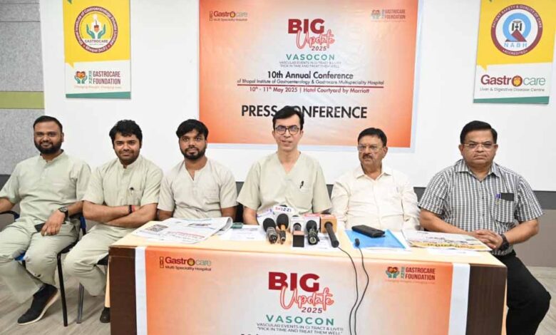 भोपाल में आयोजित होगा 10वां वार्षिक गैस्ट्रोएंटरोलॉजी कॉन्फ़्रेंस वैसोकॉन 2025