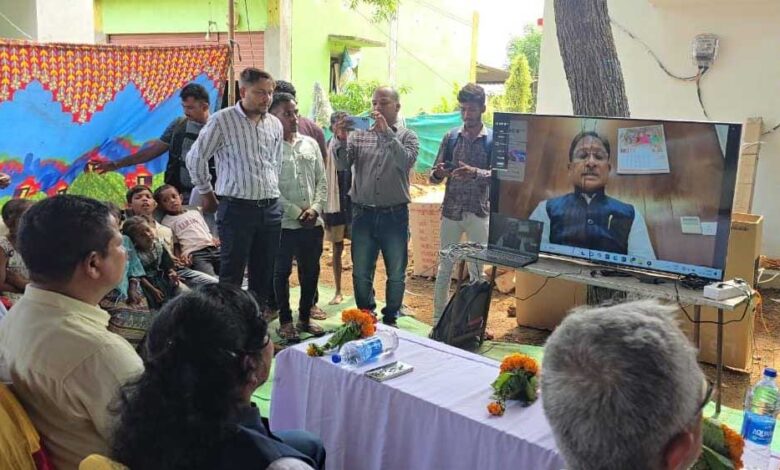 रायपुर-:-छत्तीसगढ़-के-पामेड़-में-खुली-ग्रामीण-बैंक-की-शाखा:मुख्यमंत्री-विष्णुदेव-साय-ने-किया-वर्चुअल-शुभारंभ