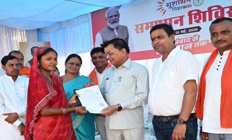 रायपुर-:-सुशासन-तिहार:-आम-जनता-की-समस्याओं-के-निराकरण-का-एक-सशक्त-माध्यम:-उद्योग-मंत्री-देवांगन