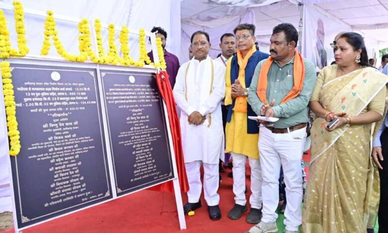 मुख्यमंत्री-श्री-विष्णु-देव-साय-ने-तोंगपाल-में-16-करोड़-से-अधिक-लागत-के-विकास-कार्यों-का-किया-लोकार्पण