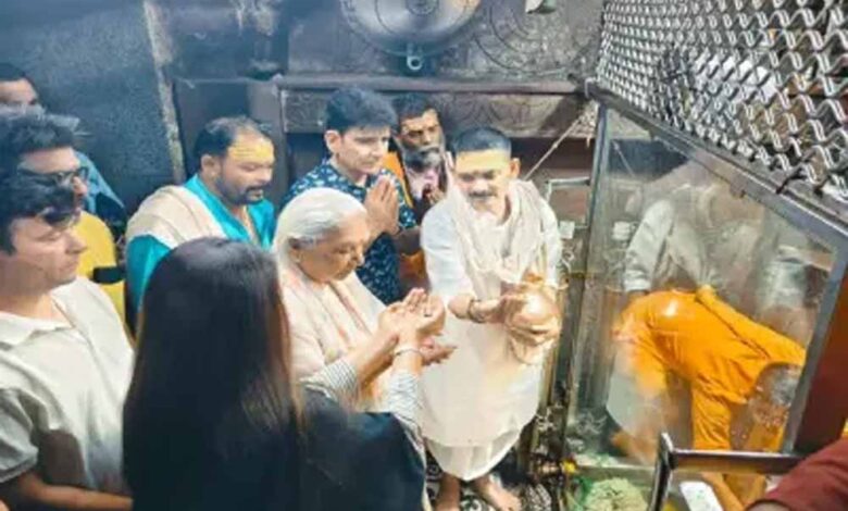 राज्यपाल-आनंदीबेन-पटेल-ने-ओंकारेश्वर-ज्योतिर्लिंग-के-किए-दर्शन