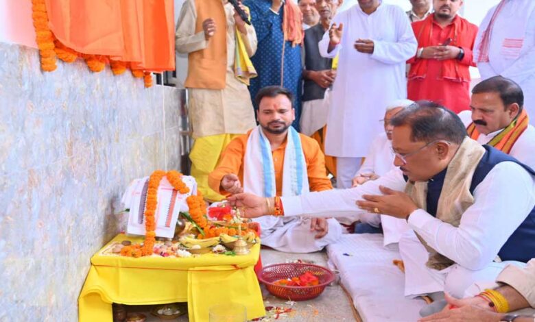 रायपुर-:-नवनिर्मित-केशव-भवन-शिक्षा,-संस्कृति-और-संस्कारों-का-बनेगा-संगम-–-मुख्यमंत्री-विष्णु-देव