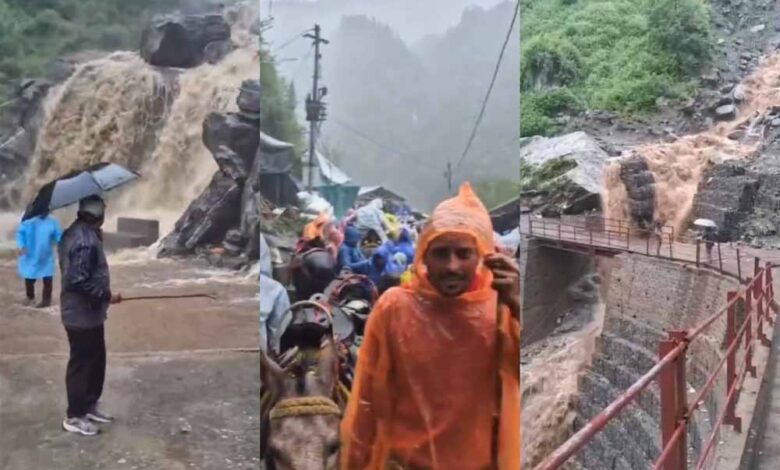 केदारनाथ-धाम-जाने-वाले-यात्रियों-के-लिए-बड़ी-जानकारी-सामने-आई,-सोनप्रयाग-से-केदारनाथ-धाम-की-यात्रा-रोकी-गई