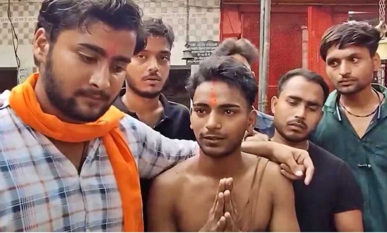 फतेहपुर-जिले-में-भगवान-राम-को-अपशब्द-कहने-वाले-यासिर-को-घर-से-उठाया,-पकड़कर-ले-गए-मंदिर-….