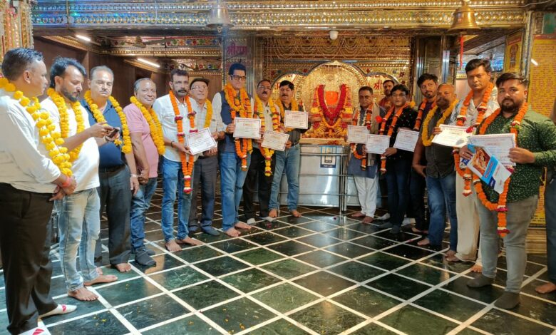 न्यू मार्केट व्यापार संरक्षण समिति का चुनाव निर्विरोध संपन्न, सतीश गंगराड़े बने अध्यक्ष