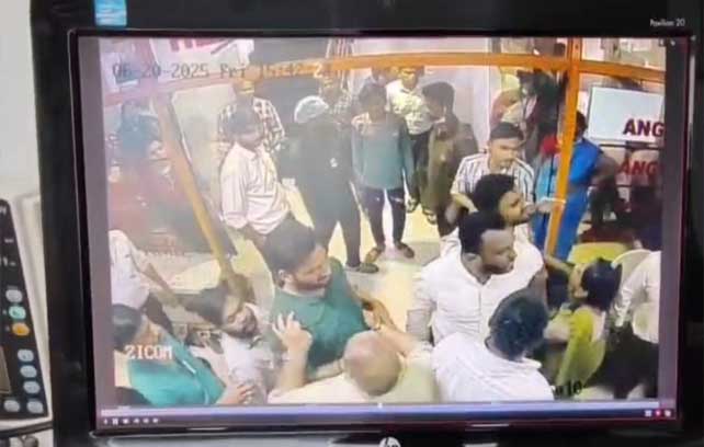 जबलपुर में कांग्रेस नेता ने हॉस्पिटल में घुसकर स्टाफ के साथ क मारपीट