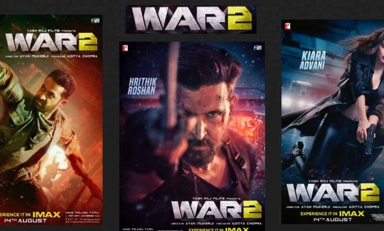 यशराज-फिल्म्स-की-फिल्म-वॉर-2-का-ग्लोबल-आइमैक्स-रिलीज़-14-अगस्त-को,-50-दिन-की-उलटी-गिनती-नए-पोस्टरों-के-साथ-शुरू