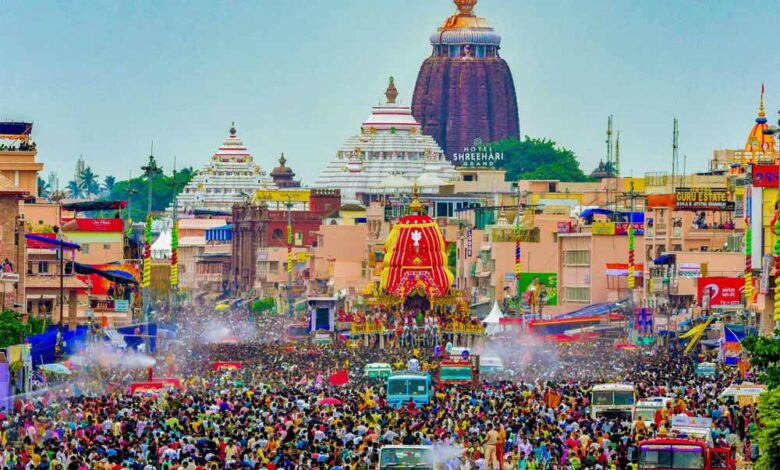 जगन्नाथ रथ यात्रा में  भगदड़,  3 श्रद्धालुओं की मौत, कई घायल
