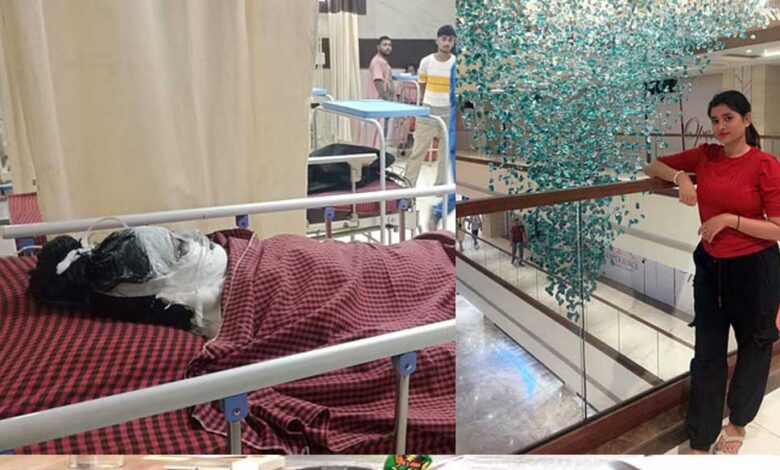 युवती ने घर के बाहर बुलाकर सहेली पर फेंका एसिड, आरोपी युवती को पुलिस ने किया गिरफ्तार