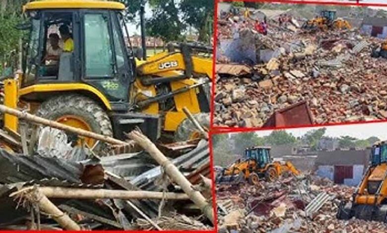 मद्रासी-कैंप-में-300-से-अधिक-झुग्गियां-हुईं-जमींदोज़