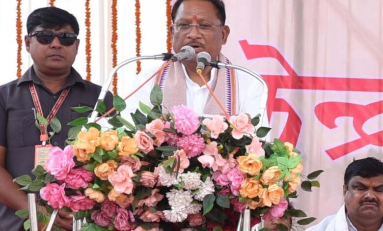 रायपुर-:-चन्द्रनाहू-कुर्मी-क्षत्रीय-समाज-के-केन्द्रीय-महाधिवेशन-में-शामिल-हुए-मुख्यमंत्री-साय