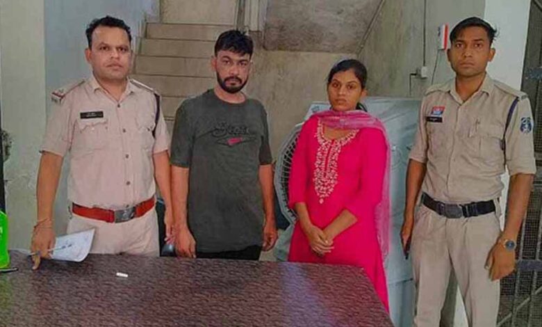 बिलासपुर-में-पुलिस-ने-पति-पत्नी-ठगबाजों-को-किया-गिरफ्तार