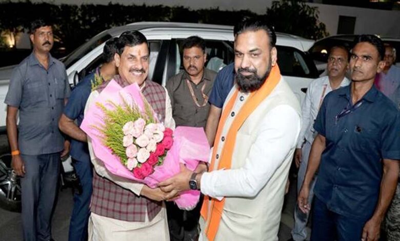 मुख्यमंत्री-डॉ.-यादव-से-बिहार-के-उप-मुख्यमंत्री-श्री-चौधरी-ने-की-सौजन्य-भेंट