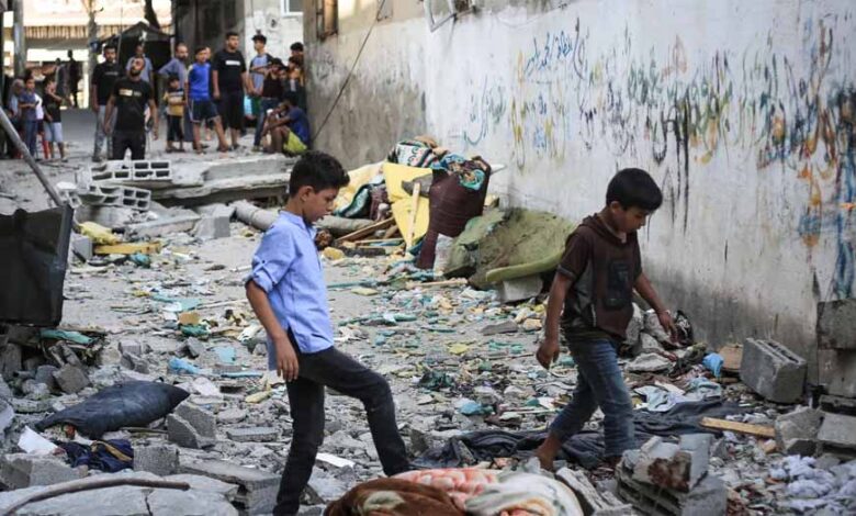 गाजा-पट्टी-में-इजराइली-सेना-और-हमास-के-बीच-संघर्ष-एक-बार-फिर-भीषण,-3-सैनिकों-की-मौत-का-लिया-बदला