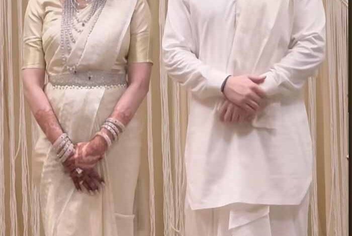 साउथ-सुपरस्टार-नागार्जुन-के-घर-फिर-जश्न-का-माहौल,-छोटे-बेटे-अखिल-ने-गर्लफ्रेंड-संग-रचाई-शादी