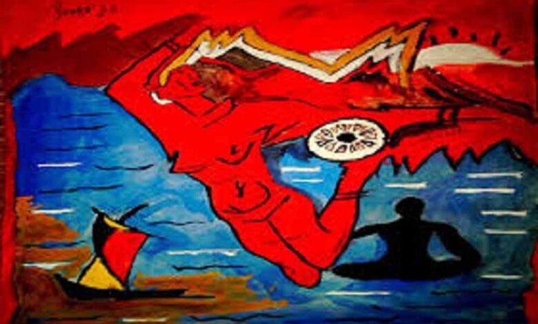 ‘हिंदू-जनजागृति-संगठन’-ने-कहा-एमएफ-हुसैन-ने-भारत-माता-को-आपत्तिजनक-तरीके-से-चित्रित-किया-है,-लगे-रोक