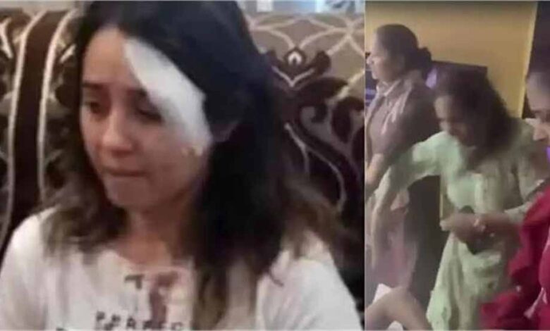 यूपी-के-ग्रेटर-नोएडा-की-एक-सोसाइटी-में-मारपीट,-दिखी-भाजपा-विधायक-की-बेटी-की-दबंगई