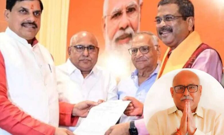 मध्य-प्रदेश-भाजपा-के-नए-अध्यक्ष-बने-हेमंत-खंडेलवाल,-धर्मेन्द्र-प्रधान-ने-की-घोषणा