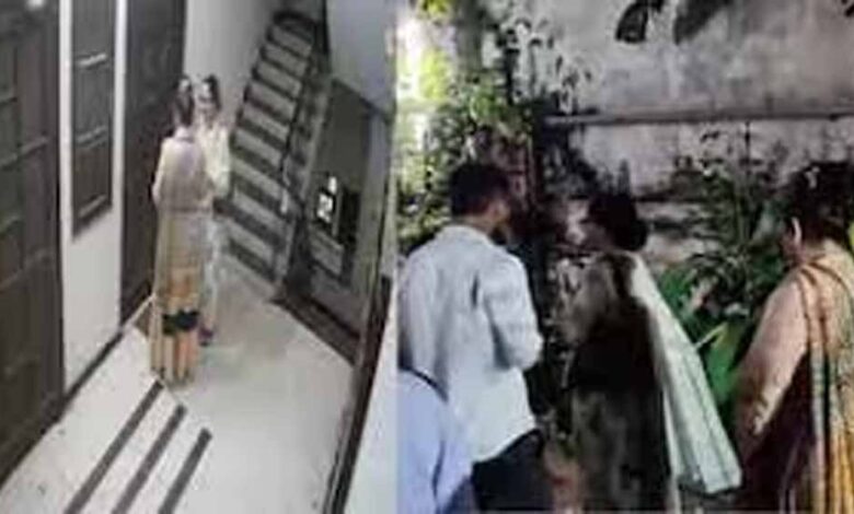 लखनऊ-में-मां-से-मिलने-पहुंचीं-भानवी-सिंह,-दरवाजा-नहीं-खुला-तो-मचा-हंगामा