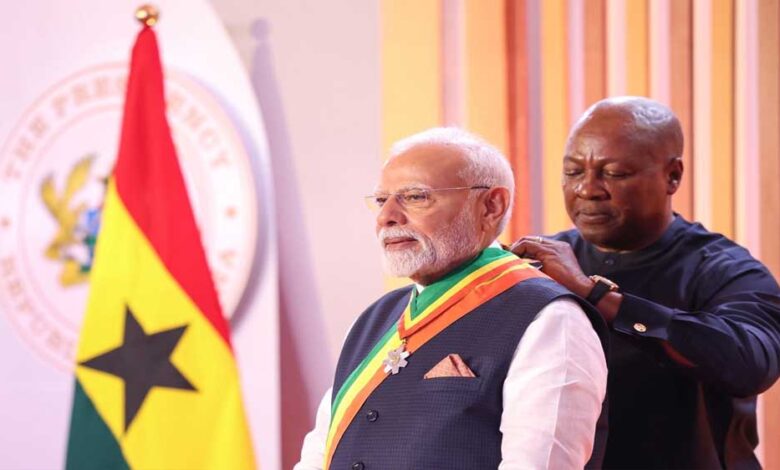 प्रधानमंत्री-श्री-मोदी-को-मिला-घाना-का-सर्वोच्च-नागरिक-सम्मान-विश्व-पटल-पर-भारत-के-बढ़ते-वर्चस्व-का-प्रतीक-:-मुख्यमंत्री-डॉ.-यादव