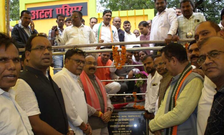 उप-मुख्यमंत्री-अरुण-साव-ने-चार-अटल-परिसरों-का-किया-लोकार्पण