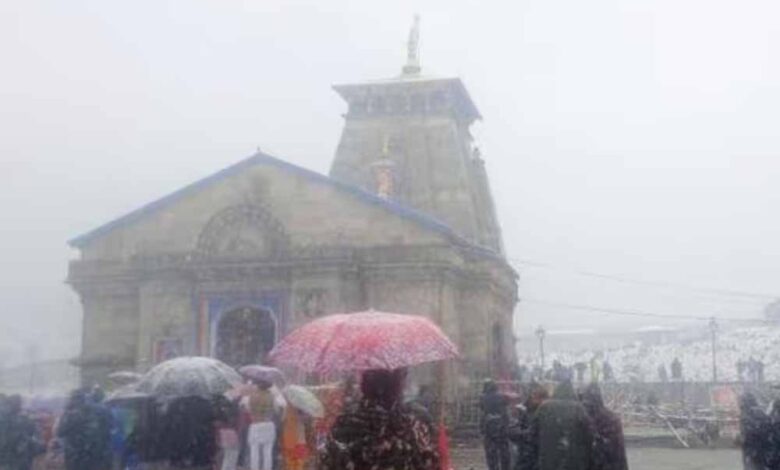 भारी-बारिश-से-चलते-केदारनाथ-यात्रा-फिर-रोकी,-सोनप्रयाग-और-गौरीकुंड-यात्रियों-का-डेरा