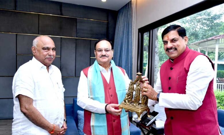 मुख्यमंत्री डॉ. यादव ने सिंहस्थ : 2028 के दृष्टि गत वरिष्ठ केंद्रीय मंत्रियों से की भेंट
