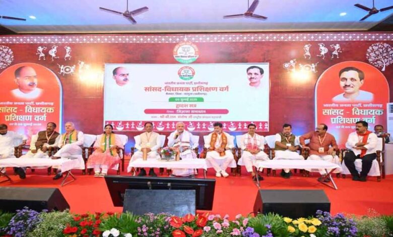 भाजपा-प्रशिक्षण-शिविर-का-समापन,-प्रशिक्षण-बीजेपी-की-कार्ययोजना-का-अभिन्न-अंग-:-प्रदेश-अध्यक्ष-किरण-देव