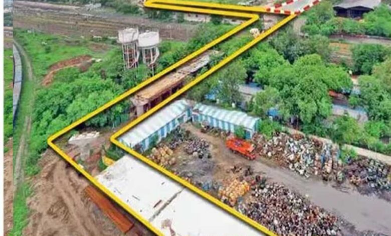 इंदौर-के-पोलो-ग्राउंड-पर-बन-रहा-z-आकार-का-ओवरब्रिज,-ट्रैफिक-को-मिलेगी-बड़ी-राहत