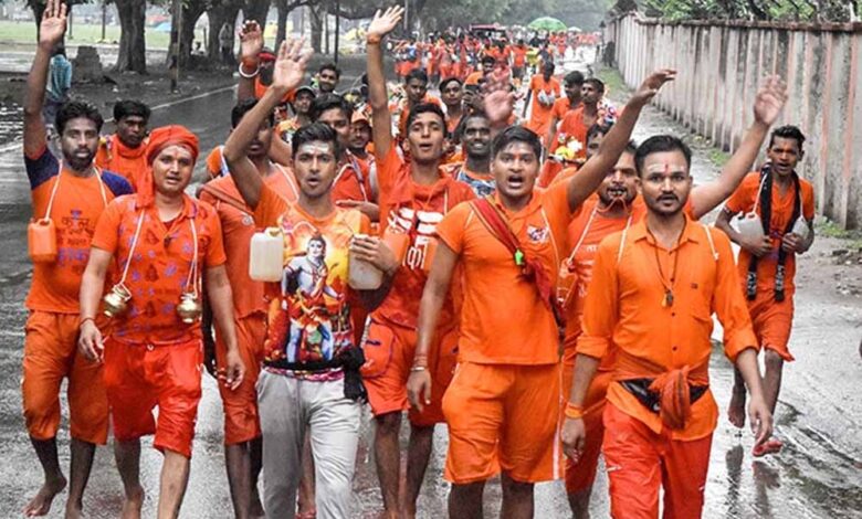 उत्तराखंड-:-कांवड़-यात्रा-शुरू,-पहले-ही-दिन-हजारों-कांवड़िए-गंगा-जल-भरने-हरिद्वार-पहुंचे