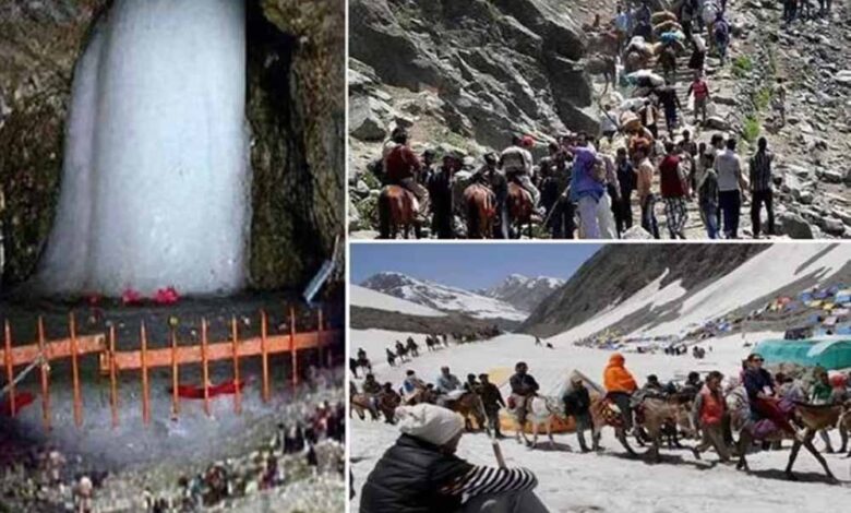 अमरनाथ-यात्रा-में-उमड़ा-आस्था-का-सैलाब,-अब-तक-1.63-लाख-श्रद्धालुओं-ने-किए-दर्शन