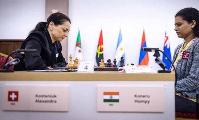 फिडे-महिला-वर्ल्ड-कप:-प्री-क्वार्टरफाइनल-में-चारों-भारतीय-खिलाड़ी-टाईब्रेक-में-पहुंचीं