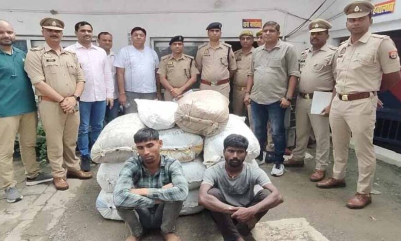 ट्रक-की-केबिन-में-छिपा-रखा-था-50-लाख-का-अफीम-डोडा,-दो-तस्कर-धराए