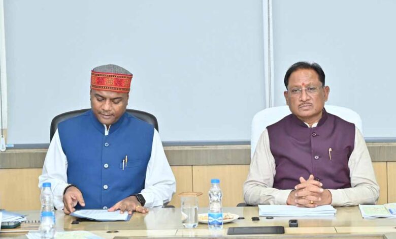 निर्माणाधीन-सिंचाई-परियोजनाओं-को-प्राथमिकता-से-पूर्ण-करने-मुख्यमंत्री-विष्णुदेव-साय-ने-दिए-निर्देश