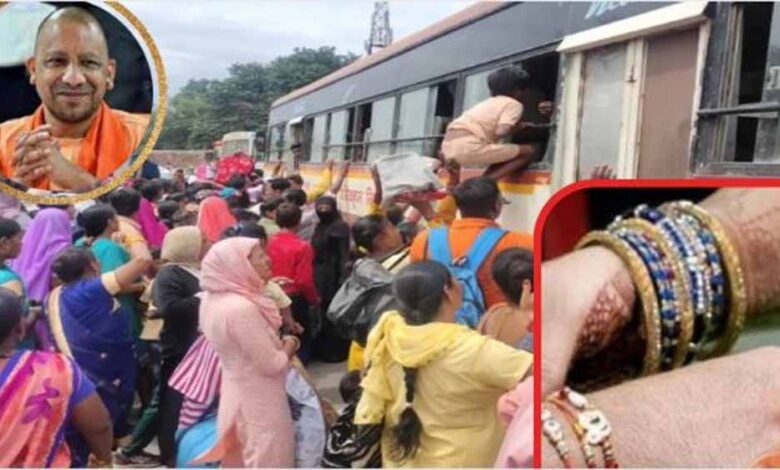 रक्षाबंधन-पर-यूपी-में-2-दिन-में-50-लाख-यात्रियों-ने-की-बस-यात्रा,-बना-नया-रिकॉर्ड