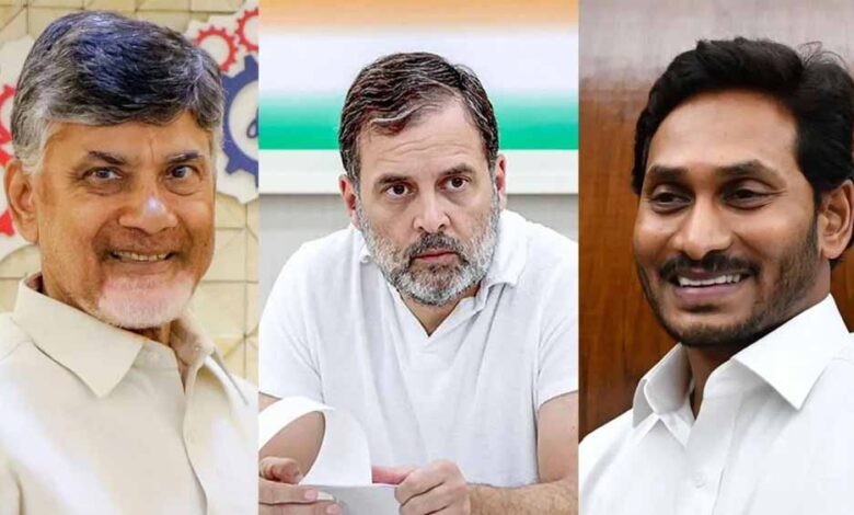 पूर्व सीएम जगन मोहन रेड्डी का बड़ा आरोप: चंद्रबाबू नायडू सीधे राहुल गांधी से जुड़े