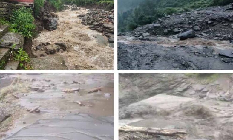 हिमाचल-में-मॉनसून-का-तांडव:-कुल्लू-में-बादल-फटा,-शिमला-मंडी-में-भूस्खलन