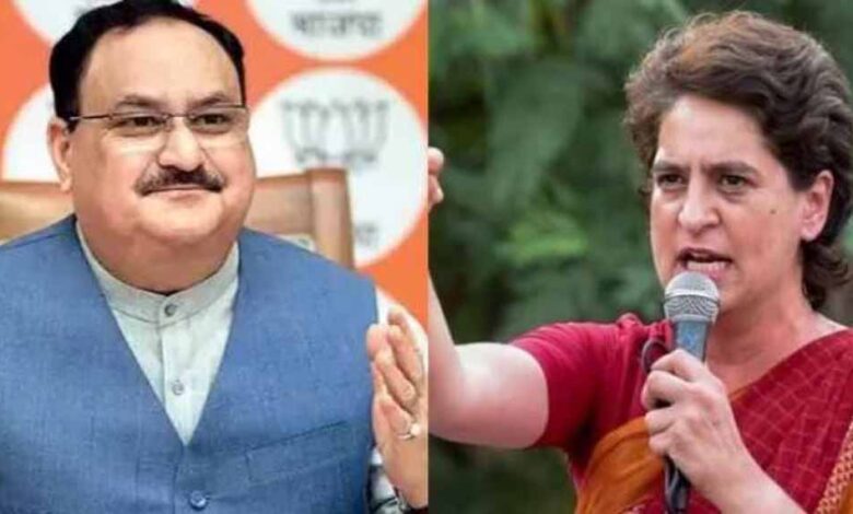 प्रियंका-गांधी-और-जेपी-नड्डा-की-बैठक,-स्वास्थ्य-सेवाओं-पर-चर्चा