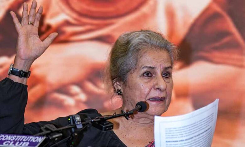 सैयदा-हमीद-ने-तीन-दिन-में-लिया-यू-टर्न,-हंगामे-के-बाद-बांग्लादेशियों-को-वापस-भेजने-पर-बदलाव