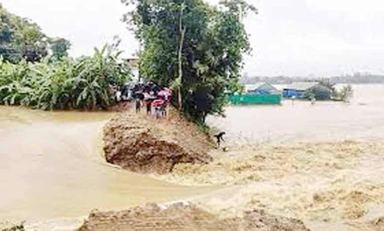 उफान-पर-गोदावरी:-बीजापुर-हैदराबाद-nh-163-पर-यातायात-ठप