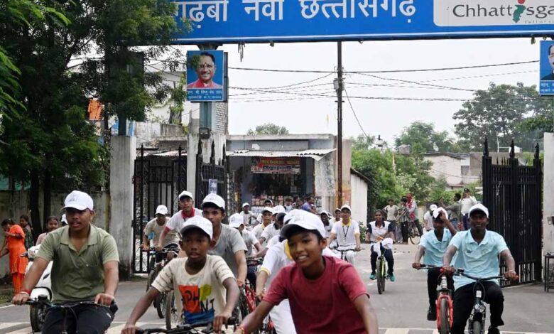 राष्ट्रीय-खेल-दिवस-पर-निकाली-गई-साइकल-रैली