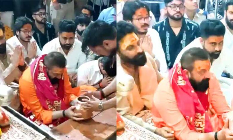 संजय-दत्त-ने-उज्जैन-के-महाकालेश्वर-मंदिर-में-टेका-माथा,-भस्म-आरती-में-हुए-शामिल