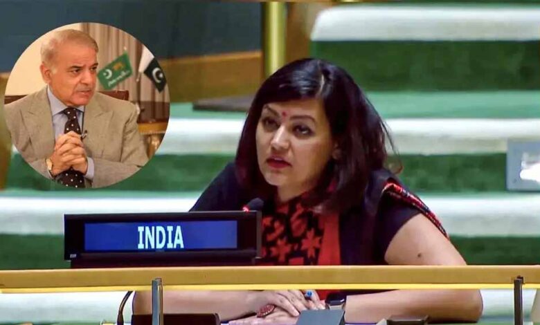 यूएन में शहबाज शरीफ ने हिंदुत्व पर दिया बयान, भारत ने किया ओसामा बिन लादेन वाला तंज