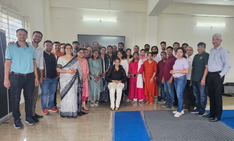 आईसीएआई भोपाल शाखा ने कराया एआई पर विशेष प्रशिक्षण