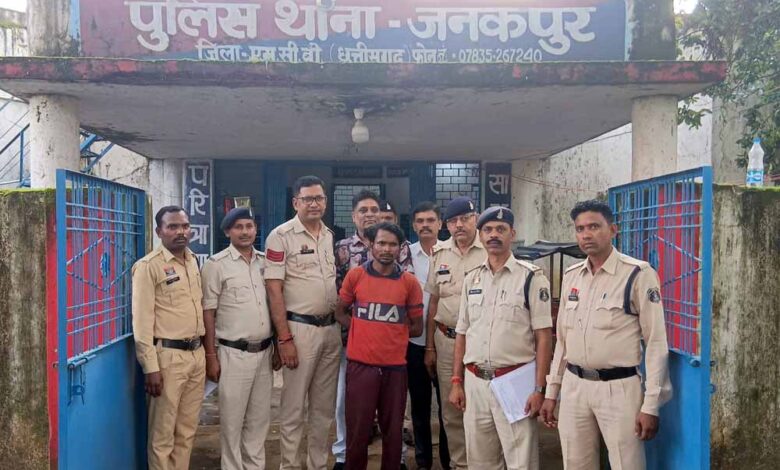 हत्या-के-आरोपी-को-जनकपुर-पुलिस-ने-24-घटे-के-अंदर-किया-गिरफ्तार