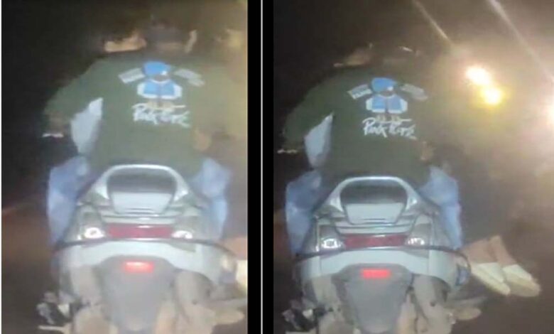 कांकेर-में-चलती-स्कूटी-पर-कपल-का-सार्वजनिक-रोमांस,-वीडियो-वायरल-होने-पर-मचा-हड़कंप