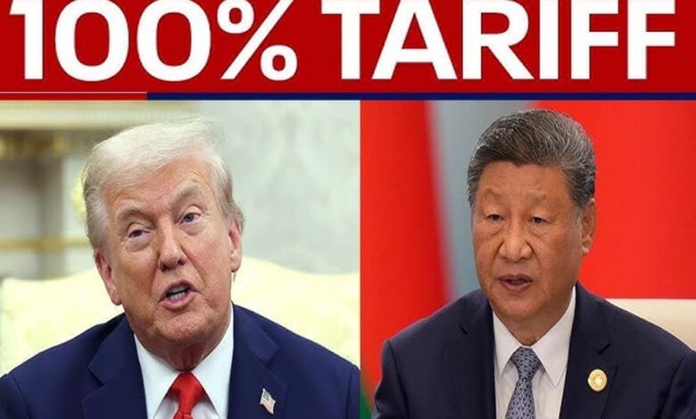 ट्रंप-का-चीन-पर-टैरिफ-वार!-एक-फैसले-से-भड़के,-लगाया-100%-शुल्क