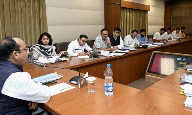 रायपुर-:-उप-मुख्यमंत्री-अरुण-साव-ने-नगरीय-प्रशासन-विभाग-के-कार्यों-की-समीक्षा-की