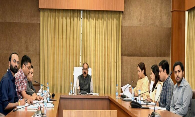 रायपुर-:-बस्तर-ओलंपिक-के-व्यापक-और-सुव्यवस्थित-आयोजन-के-लिए-विकासखंड-स्तरीय-आयोजनों-पर-दें-विशेष-ध्यान:-अरुण-साव